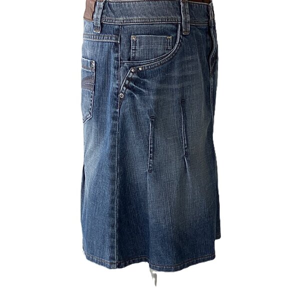 Esprit Denim A-Line Skirt - Picture 7 of 9